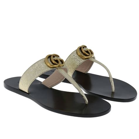 gucci women's flat sandals